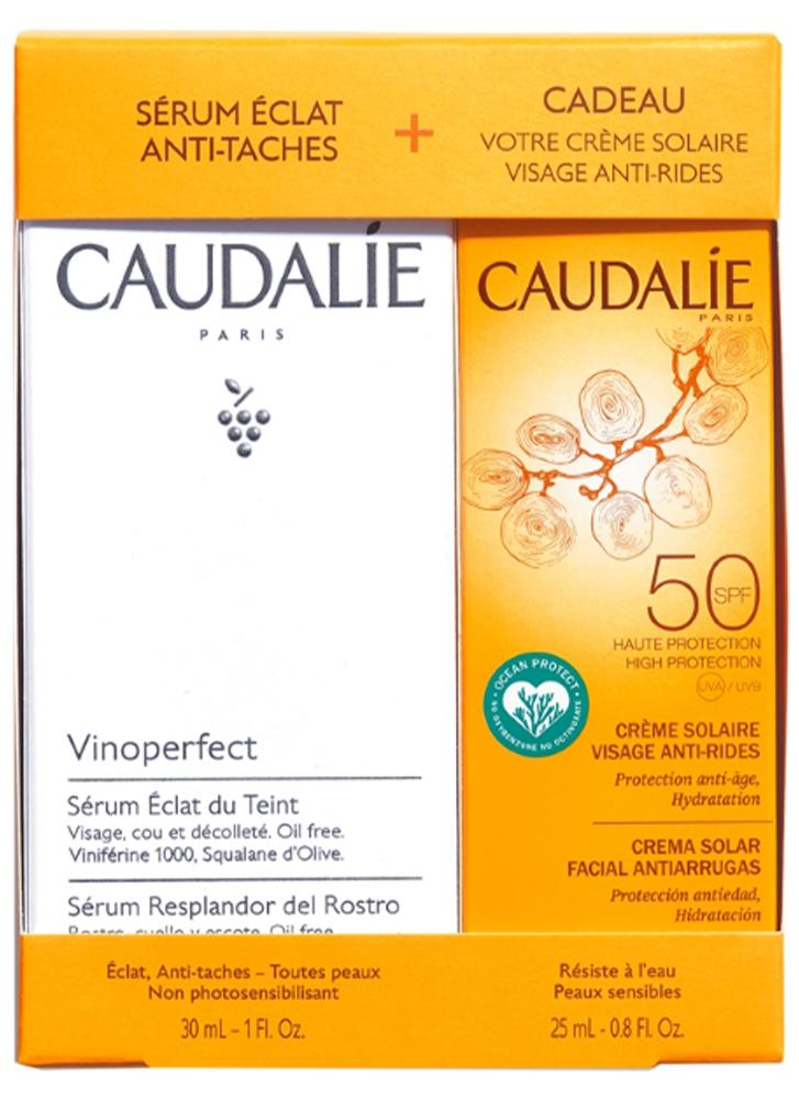 Caudalie Vinoperfect Serum & Suncare SPF50 Duo