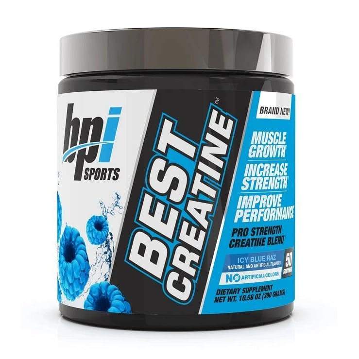 Best Creatine, Icy Blue Raz - 300 grams