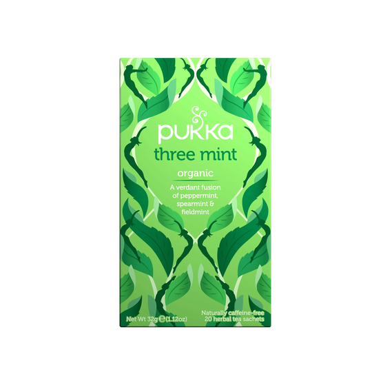 Pukka Three Mint Tea, 20Bags