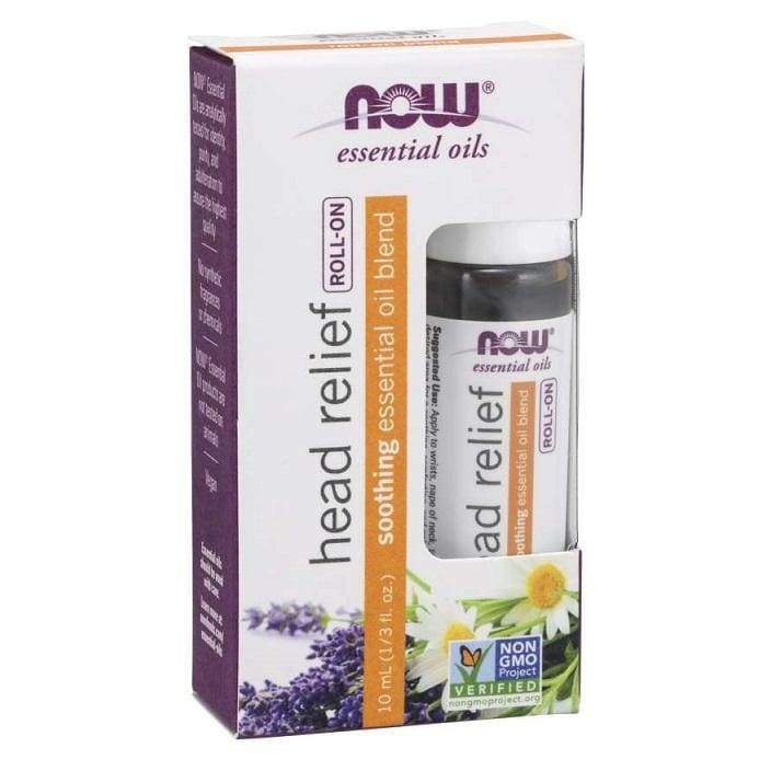 Essential Oil, Head Relief Blend Roll-On - 10 ml.