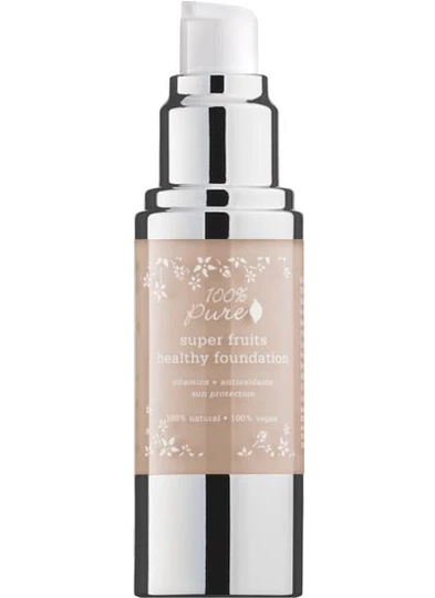 100% Pure Fruit Pigmented Healthy Foundation White Peach 30ml