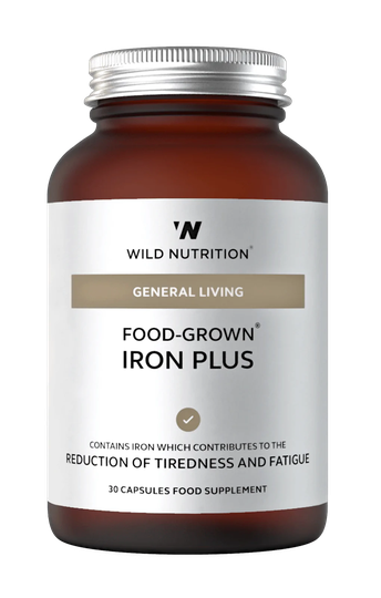 Wild Nutrition Food Grown Iron Plus 30 caps