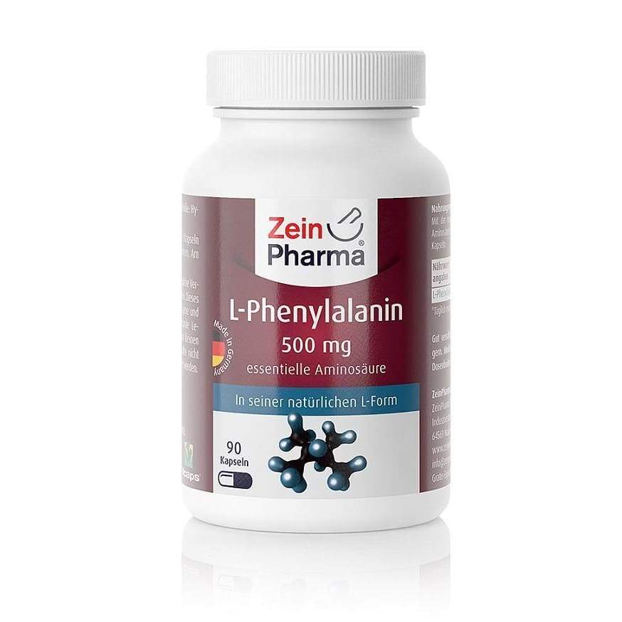 L-Phenylalanine, 500mg - 90 caps