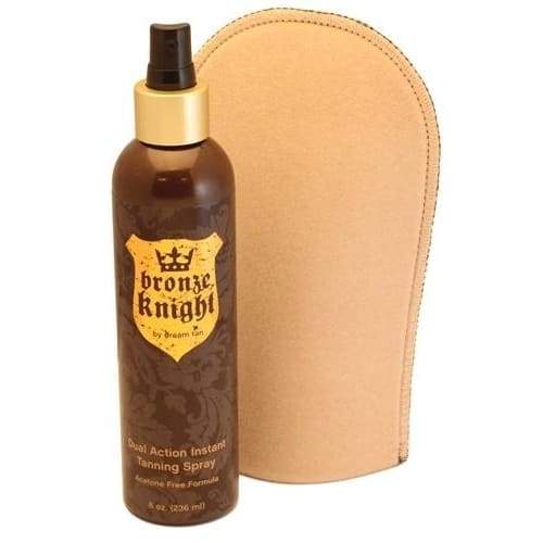 Bronze Knight Tanning Spray With Mitt - 236 ml.