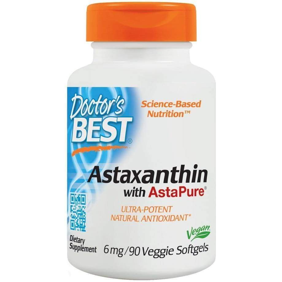 Astaxanthin with AstaPure, 6mg - 90 veggie softgels