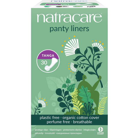 Natracare Tanga Panty Liners, 30 Tanga