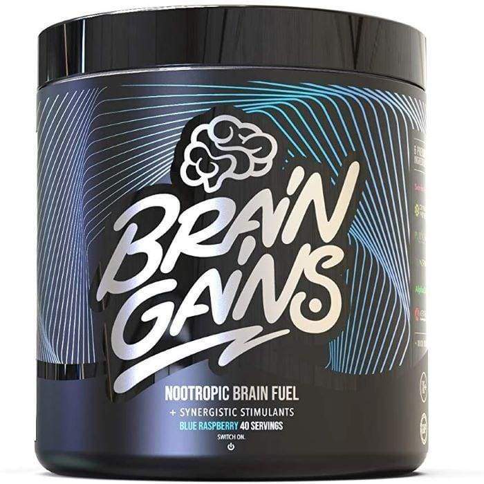Nootropic Brain Fuel Switch-On Black Edition, Strawberry Kiwi - 300 grams