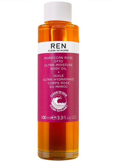 REN Clean Skincare Moroccan Rose Otto Ultra Moisture Body Oil 100ml
