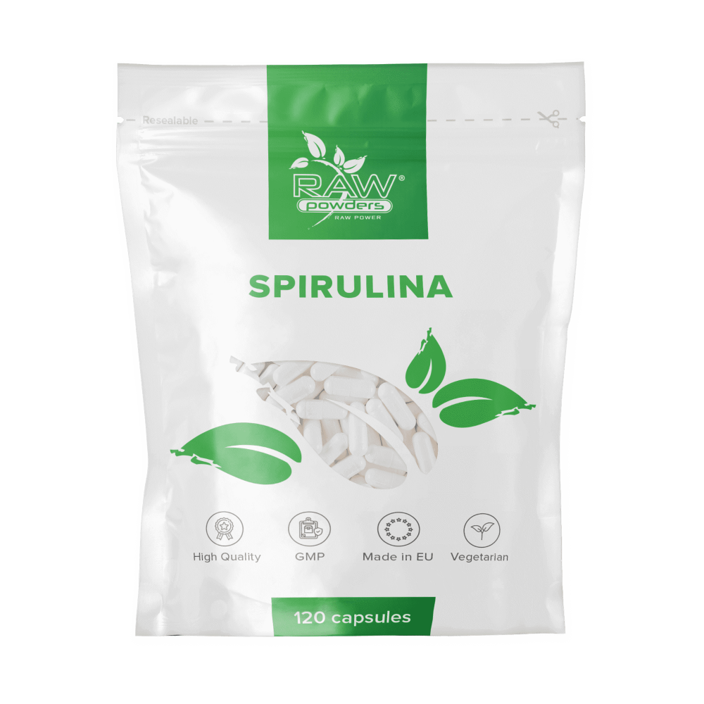 Spirulina 500mg 120 Capsules
