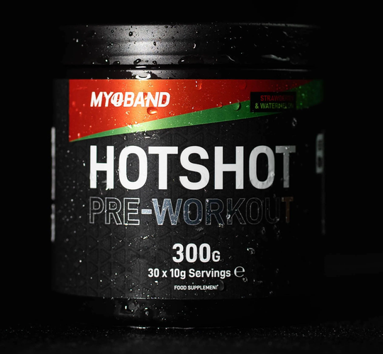 HOTSHOT preworkout, Strawberry & Watermelon / 30 Servings - Tub