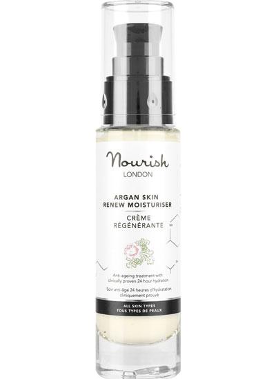 Nourish London Argan Skin Renew Moisturiser