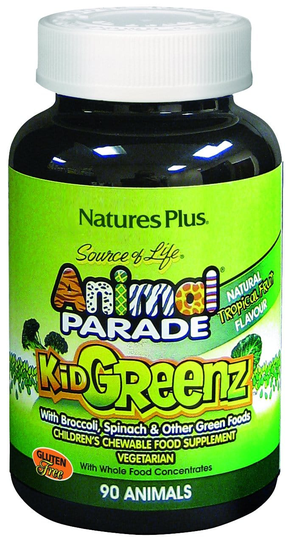 Nature's Plus Animal Parade KidGreenz, Tropical, 90Loz