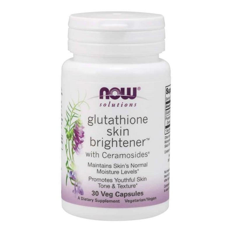 Glutathione Skin Brightener with Ceramosides - 30 vcaps