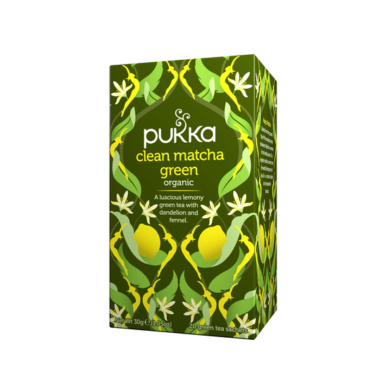 Pukka Clean Matcha Green Tea, 20Bags