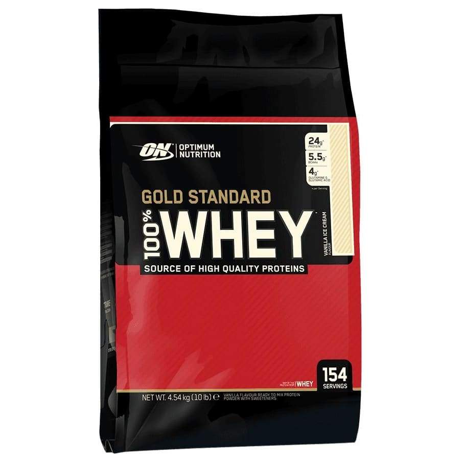 Gold Standard 100% Whey, Delicious Strawberry - 4540 grams