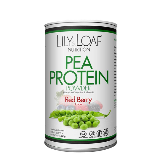 Red Berry Pea Protein Powder (540g) Single