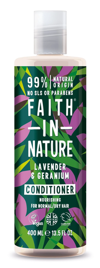 Faith in Nature Lavender & Geranium Conditioner, 400ml