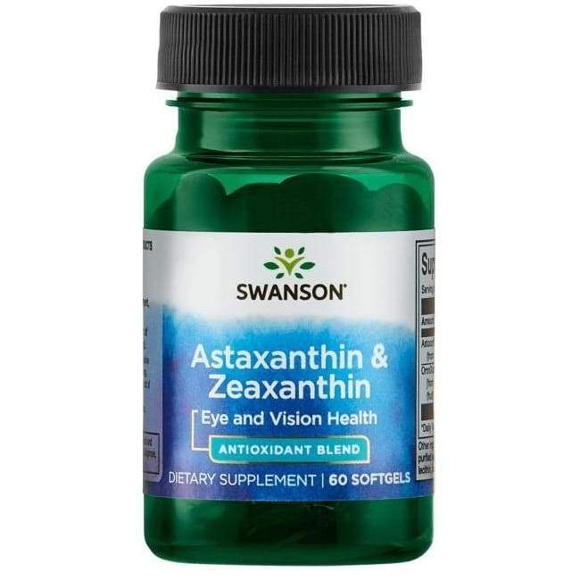 Astaxanthin & Zeaxanthin - 60 softgels