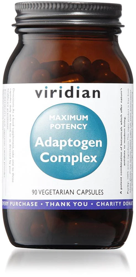 Viridian Maximum Potency Adaptogen Complex, 90 VCapsules