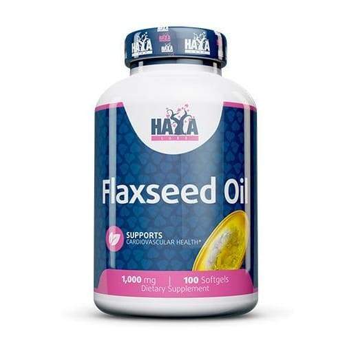 Flax Seed Oil Organic, 1000mg - 100 softgels