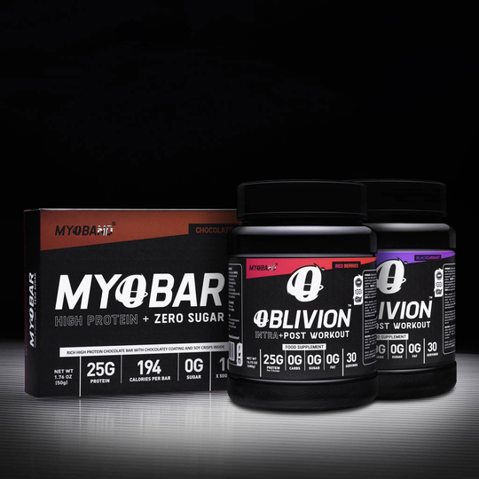 Two Oblivions Plus FREE box of MYOBARS, Red Berries / Blackcurrant