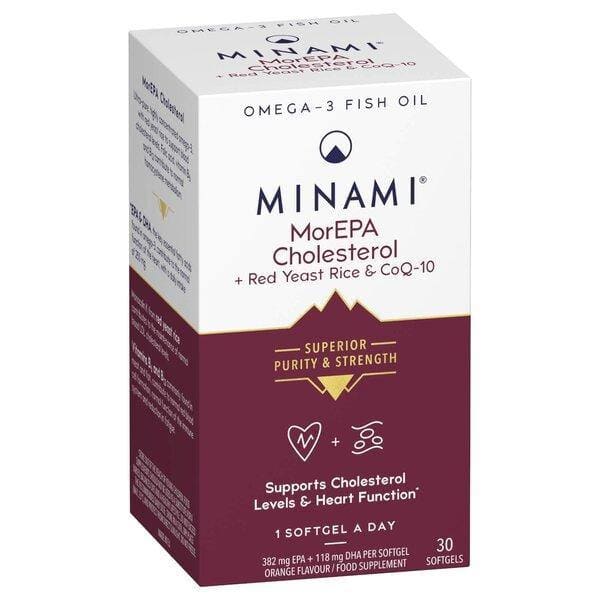 MorEPA Cholesterol + Red Yeast Rice & CoQ-10 - 30 softgels