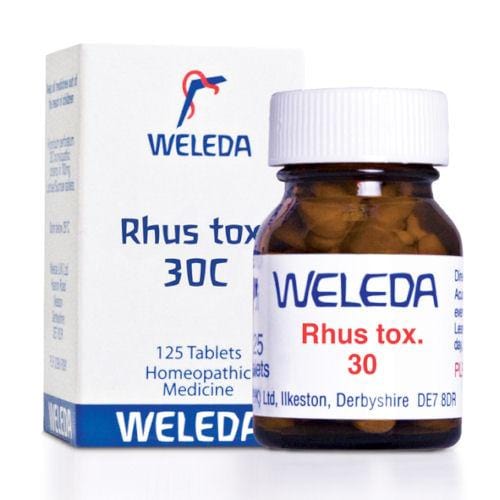 Weleda Rhus Tox 30C, 125Tabs