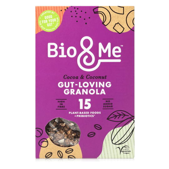 Bio&Me Cocoa + Coconut Gut-Loving Granola, 360gr