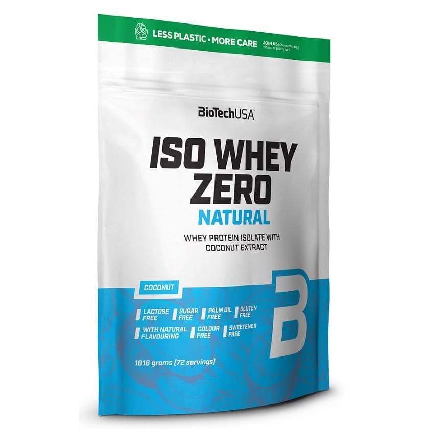 Iso Whey Zero Natural, Coconut - 1816 grams