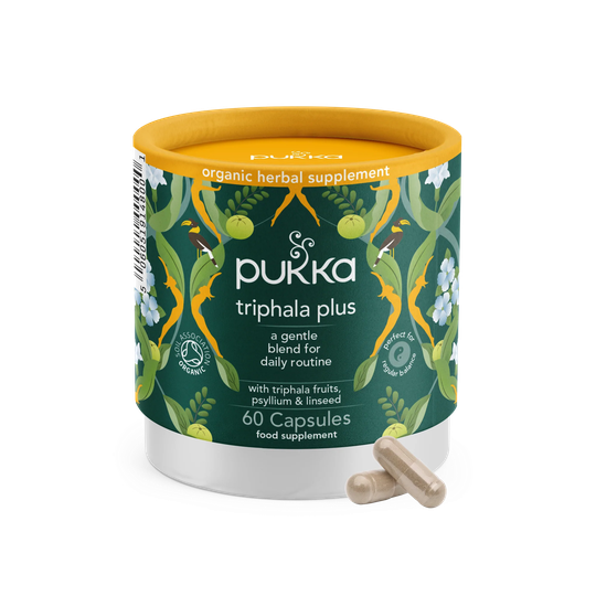 Pukka Triphala Plus, 60 Capsules