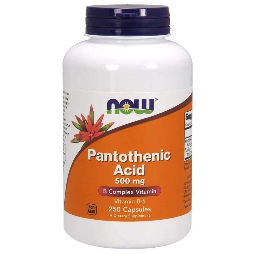 Pantothenic Acid, 500mg - 250 caps