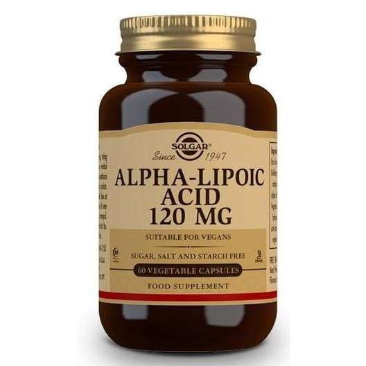 Alpha-Lipoic Acid, 120mg - 60 vcaps