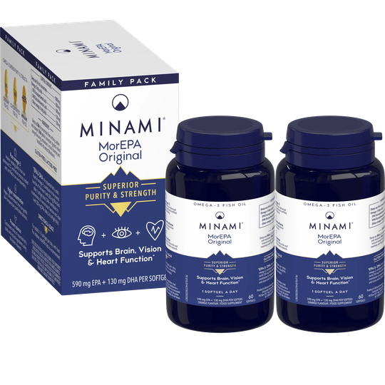 Minami MorEPA Original, 2x 60 Softgels