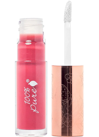 100% Pure Fruit Pigmented Lip Gloss Strawberry 4ml