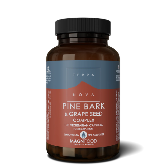 Terranova Pine Bark & Grape Seed Complex, 100 VCapsules