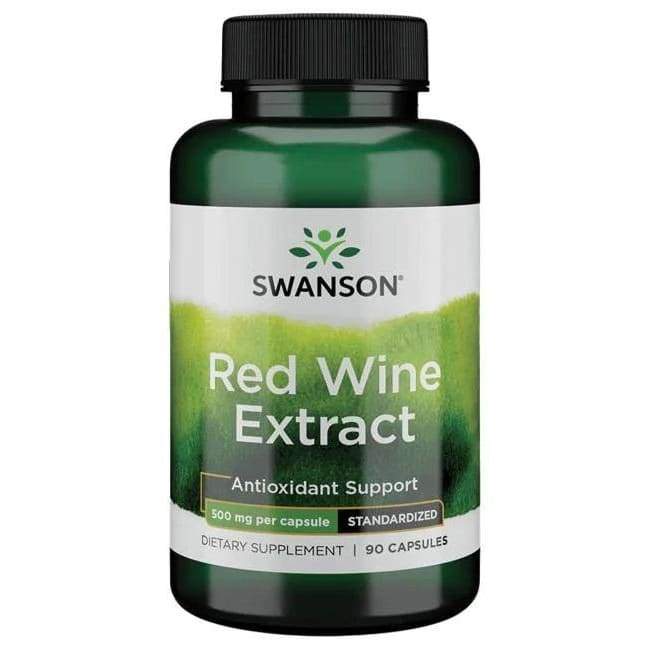 Red Wine Extract, 500mg - 90 caps