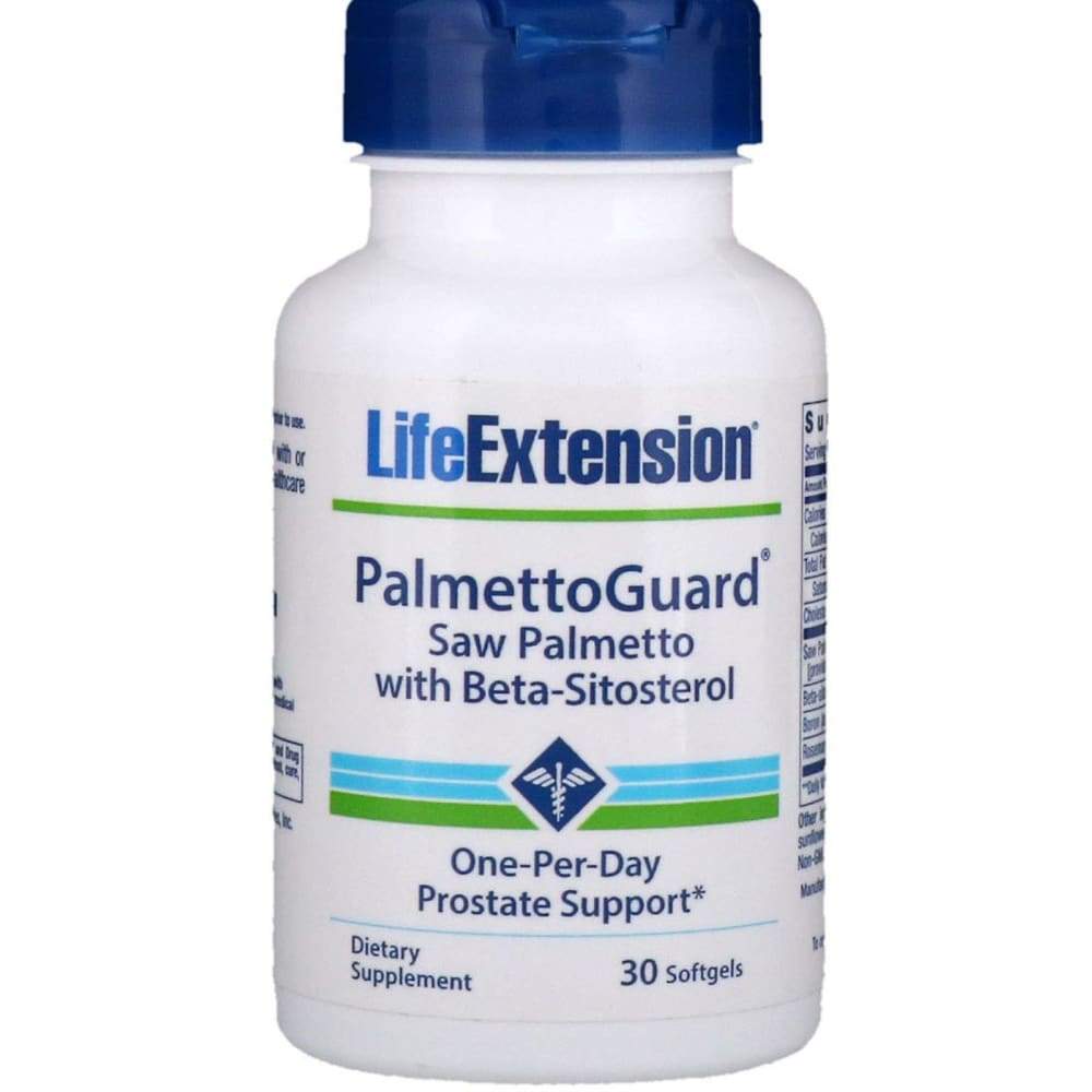 PalmettoGuard Saw Palmetto with Beta-Sitosterol - 30 softgels