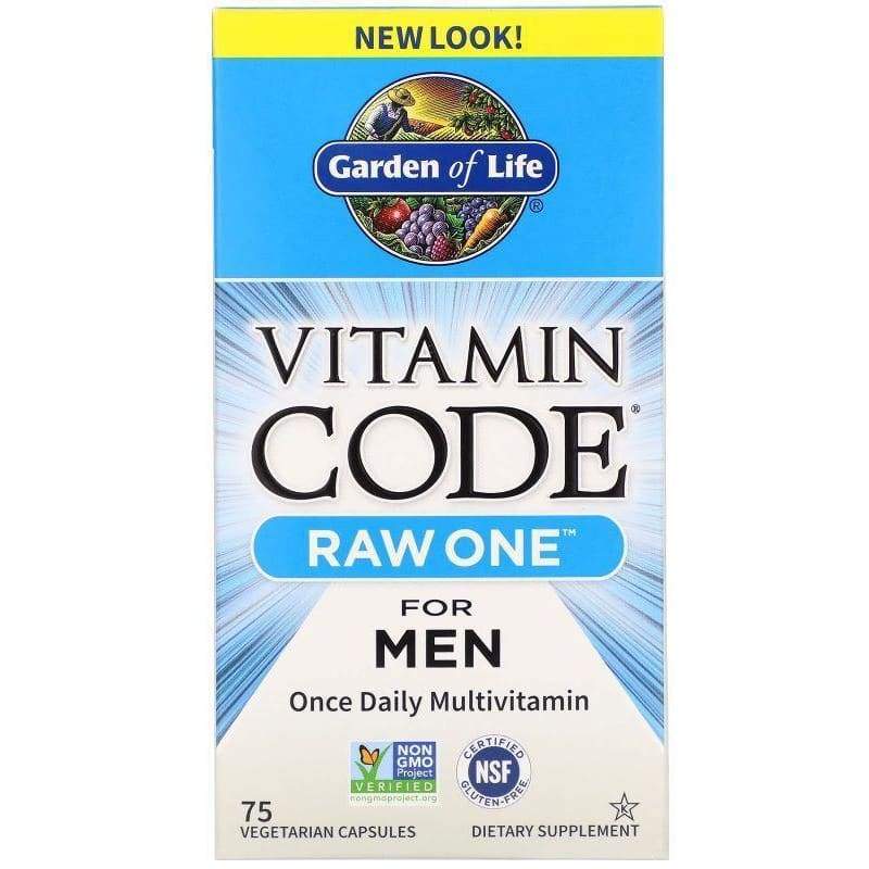 Vitamin Code RAW ONE for Men - 75 vcaps
