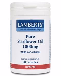 Lamberts Pure Starflower Oil, 1000mg, 90Caps