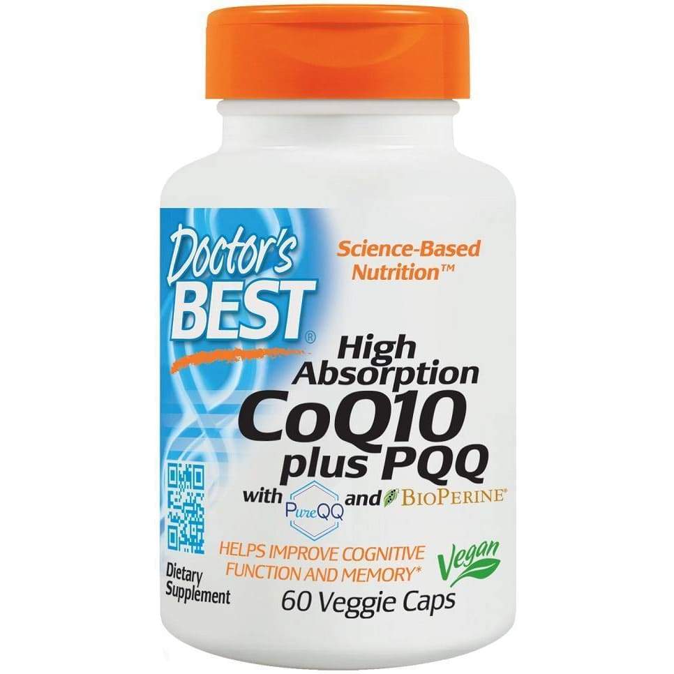 High Absorption CoQ10 plus PQQ - 60 vcaps