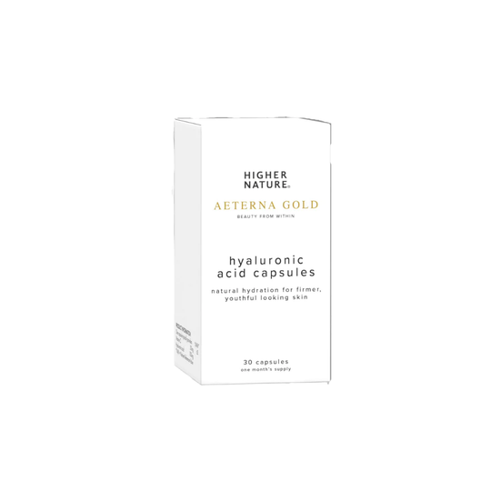 Higher Nature Aeterna Gold Hyaluronic Acid, 30 Capsules