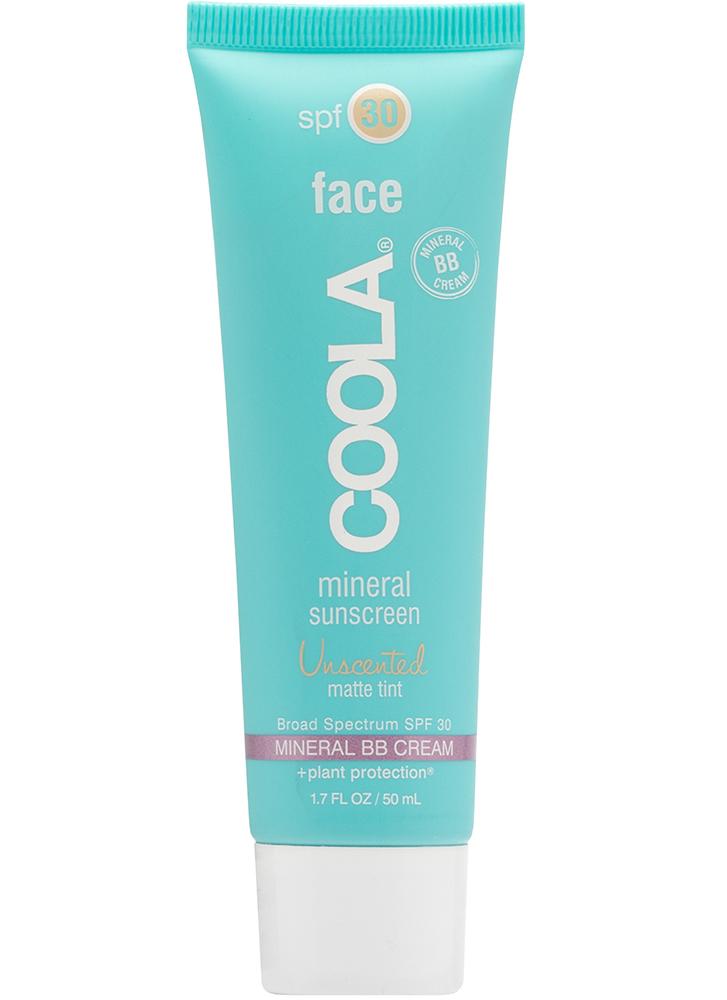 Coola Mineral SPF 30 Unscented Matte Tinted Moisturiser