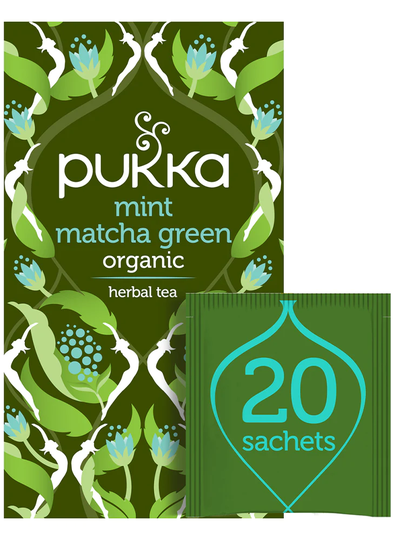 Pukka Mint Matcha Green Tea 20 sachets