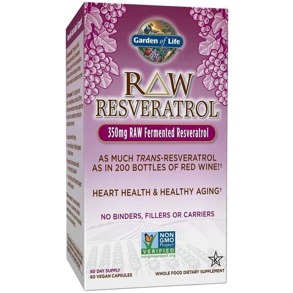 RAW Resveratrol - 60 vcaps