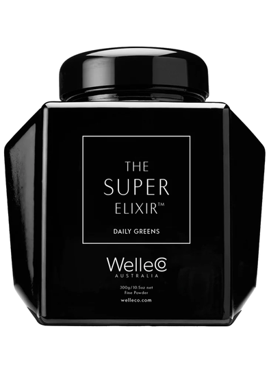 WelleCo The Super Elixir Greens Original Caddy 300g