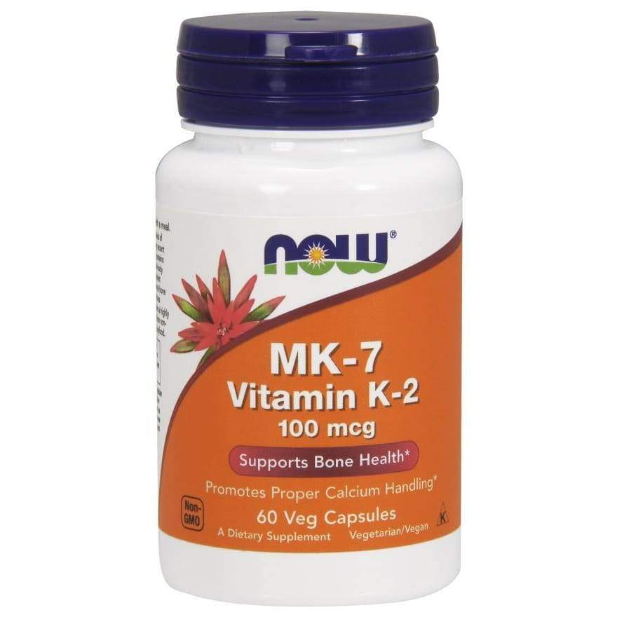 MK-7 Vitamin K-2, 100mcg - 60 vcaps