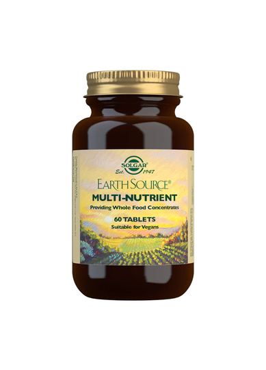 Solgar Earth Source Multi-Nutrient, 60 Tablets