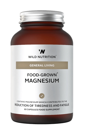 Wild Nutrition Food Grown Magnesium 60 caps