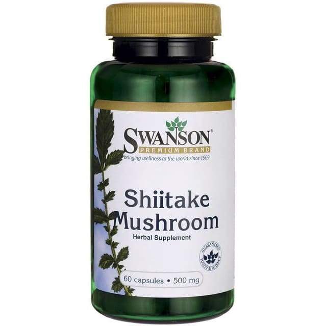 Shiitake Mushroom, 500mg - 60 caps