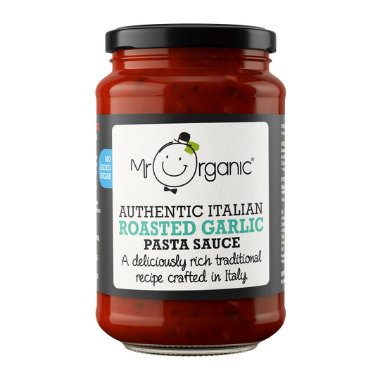 Mr Organic Roasted Garlic Pasta Sauce, 350gr